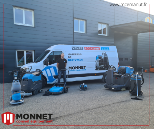 🔵🔵 Monnet Conseil Equipement se pare de bleu pour sa nouvelle a