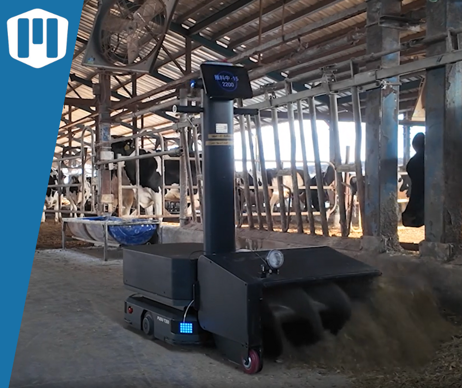 Robot autonome en agriculture et &eacute;levage : le PUDU T300 au service de l'automatisation