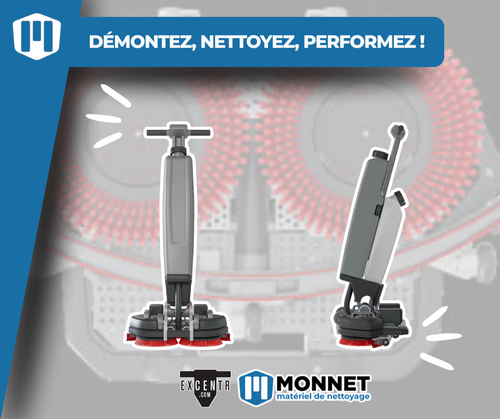 Daily X1 EXCENTR : la machine de nettoyage professionnelle compacte et performante disponible en Isère et Rhône-Alpes Daily X1 EXCENTR : la machine de nettoyage professionnelle compacte et performante disponible en Isère et Rhône-Alpes